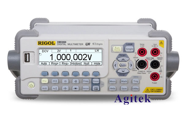 普源DM3058E數(shù)字萬(wàn)用表測(cè)電壓步驟(圖1)