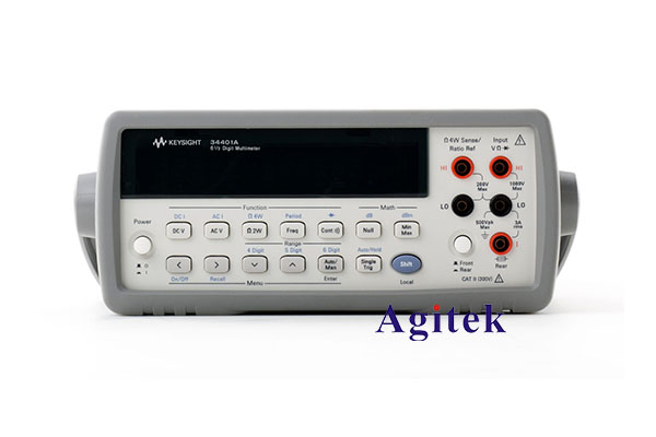 安捷倫（Agilent）34401A數(shù)字萬用表測電壓怎么測？