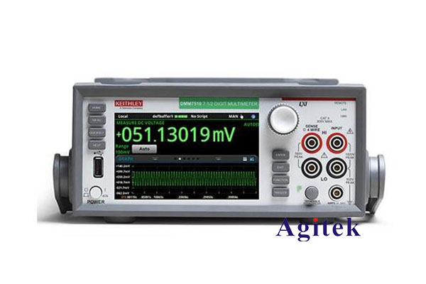 吉時(shí)利DMM7510數(shù)字萬用表如何測直流電壓？